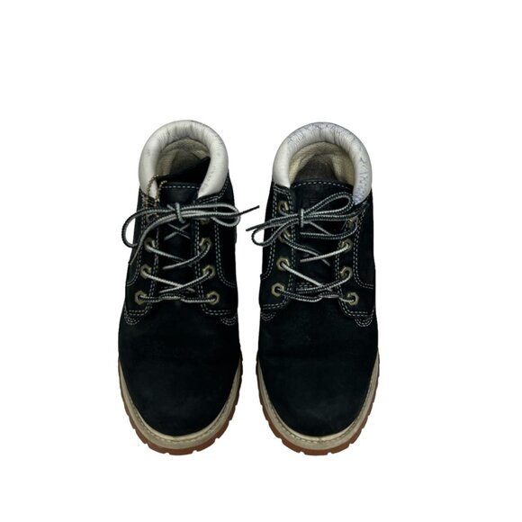 Timberland Nellie Waterproof Suede Leather Low Top women's ankle snow boots Sz 6 - Picture 2 of 13